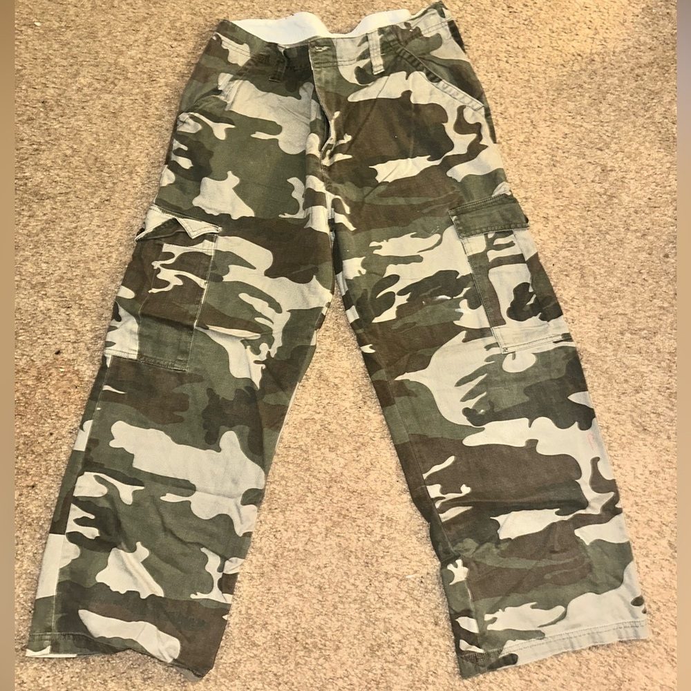 Men's Camouflage Straight Jeans